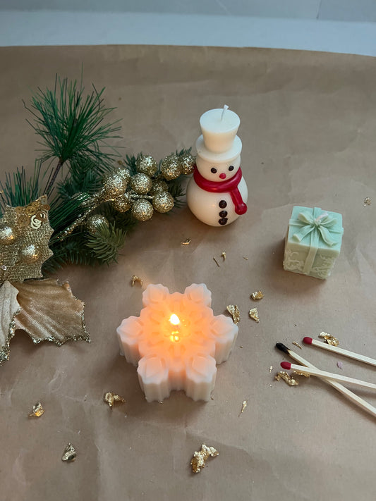 Snowflake Candle