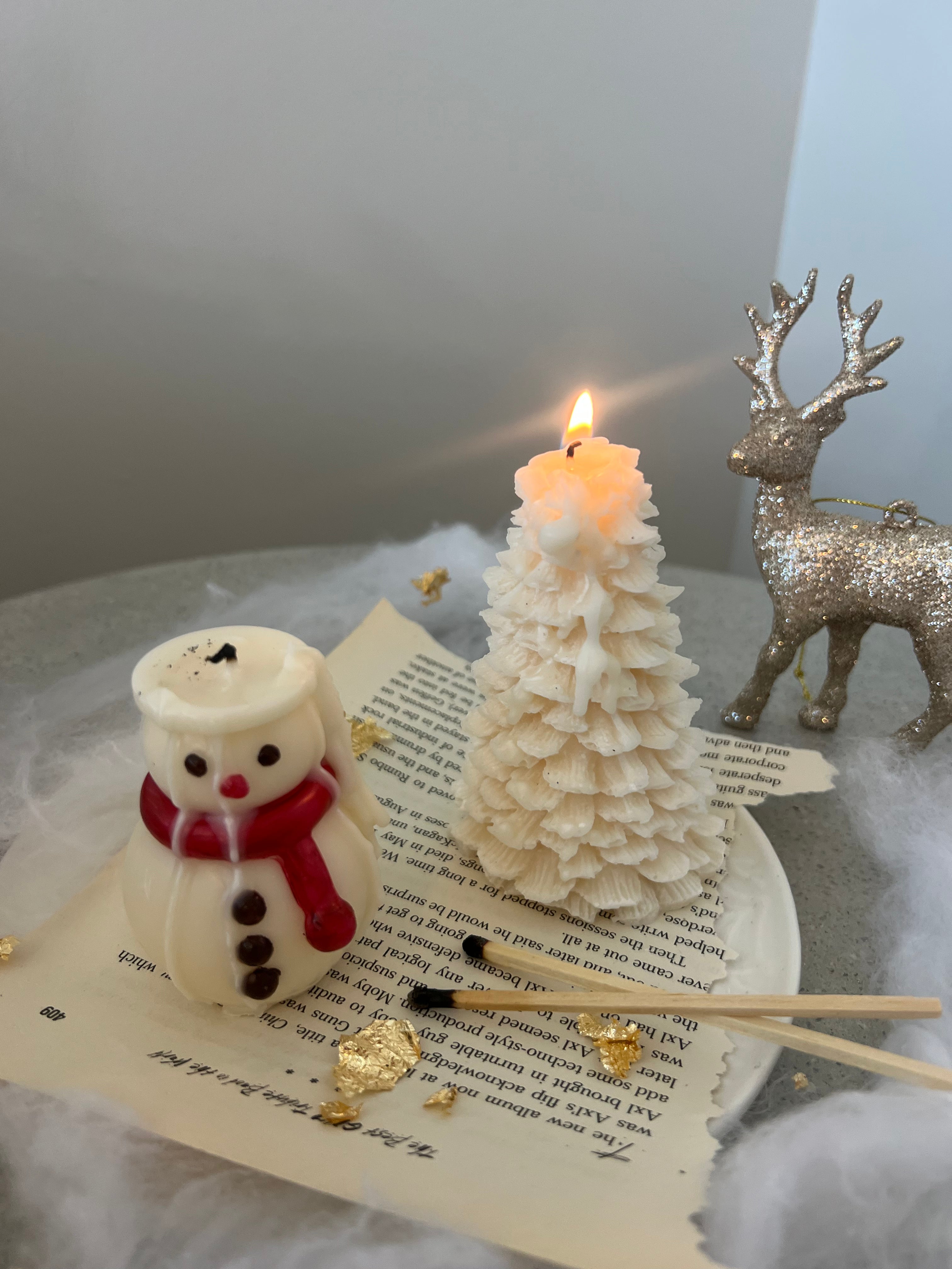 Chrissy tree candles