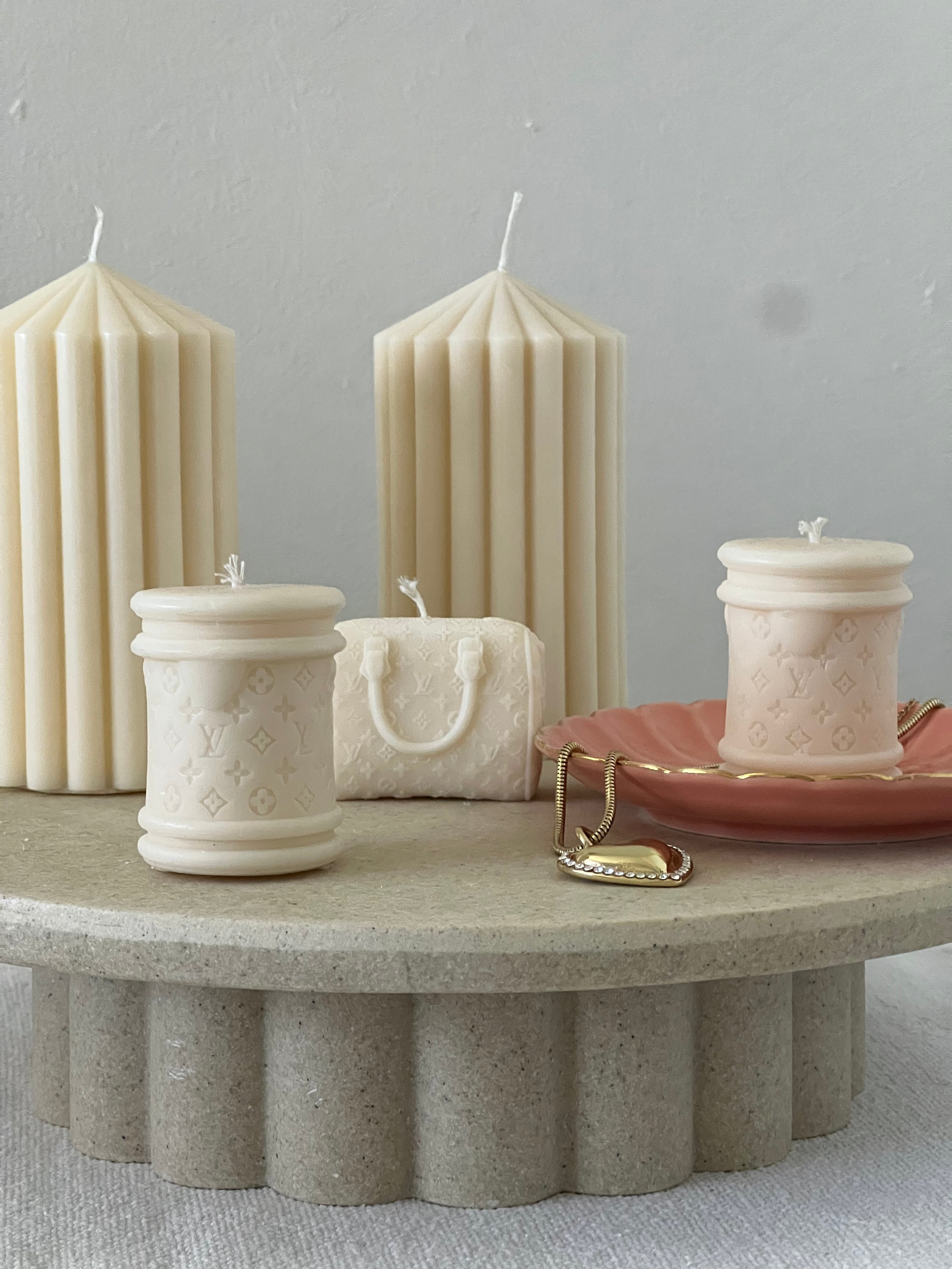 Mini LV Pouch Candle