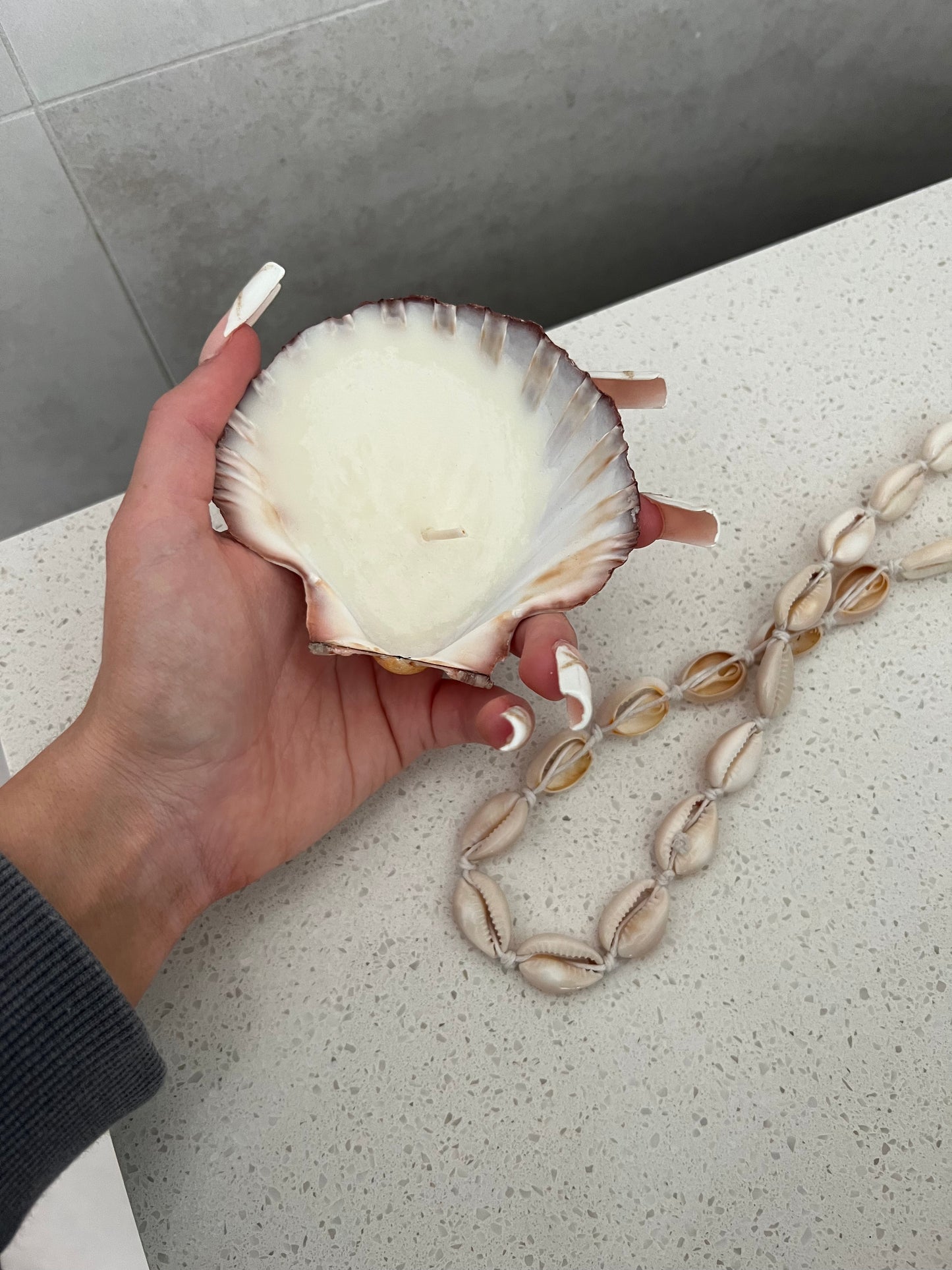 Sea Shell Candle